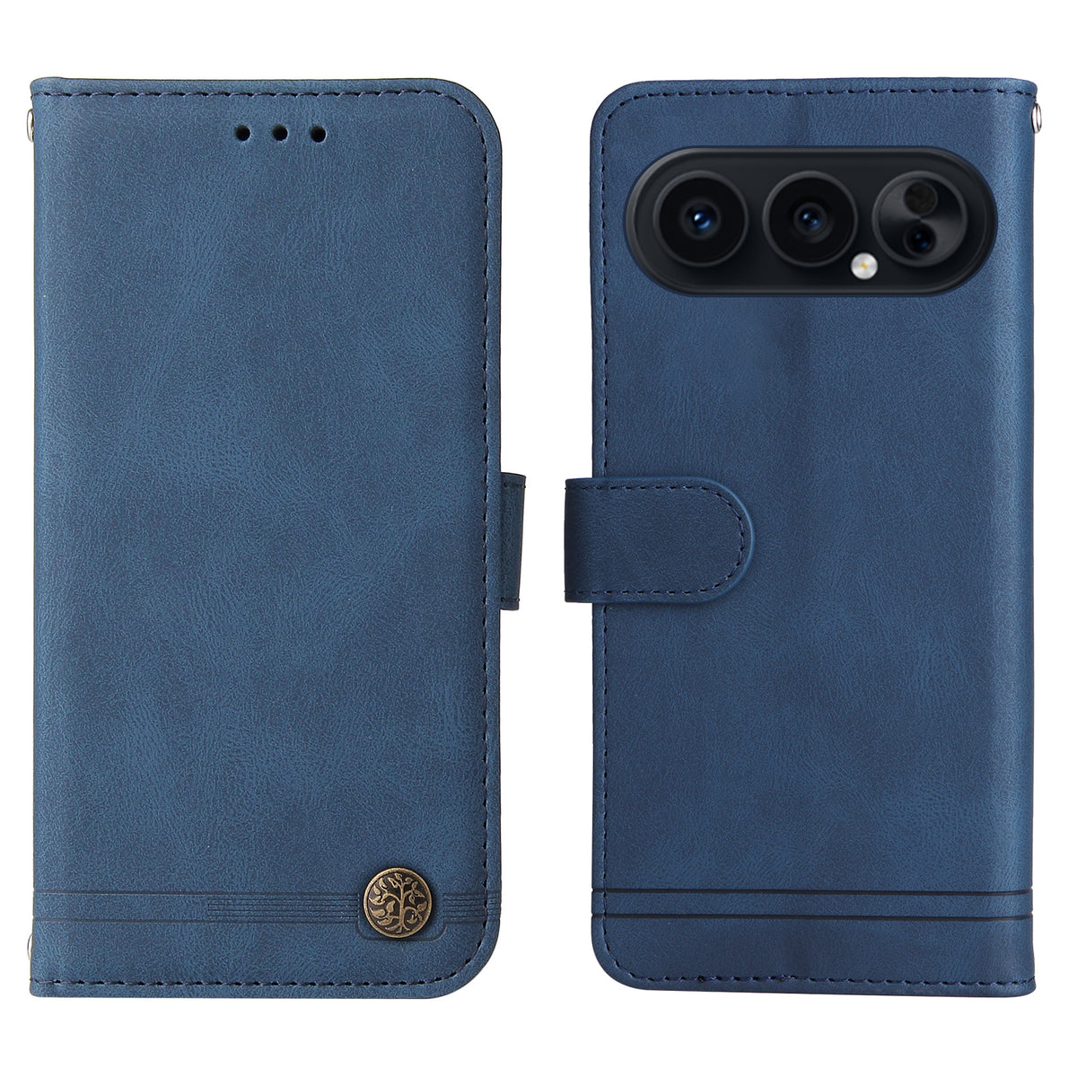 For Honor 500 Pro 5G / Honor 500 5G Leather Wallet Cases Skin Touch Phone Cover Stand with Strap