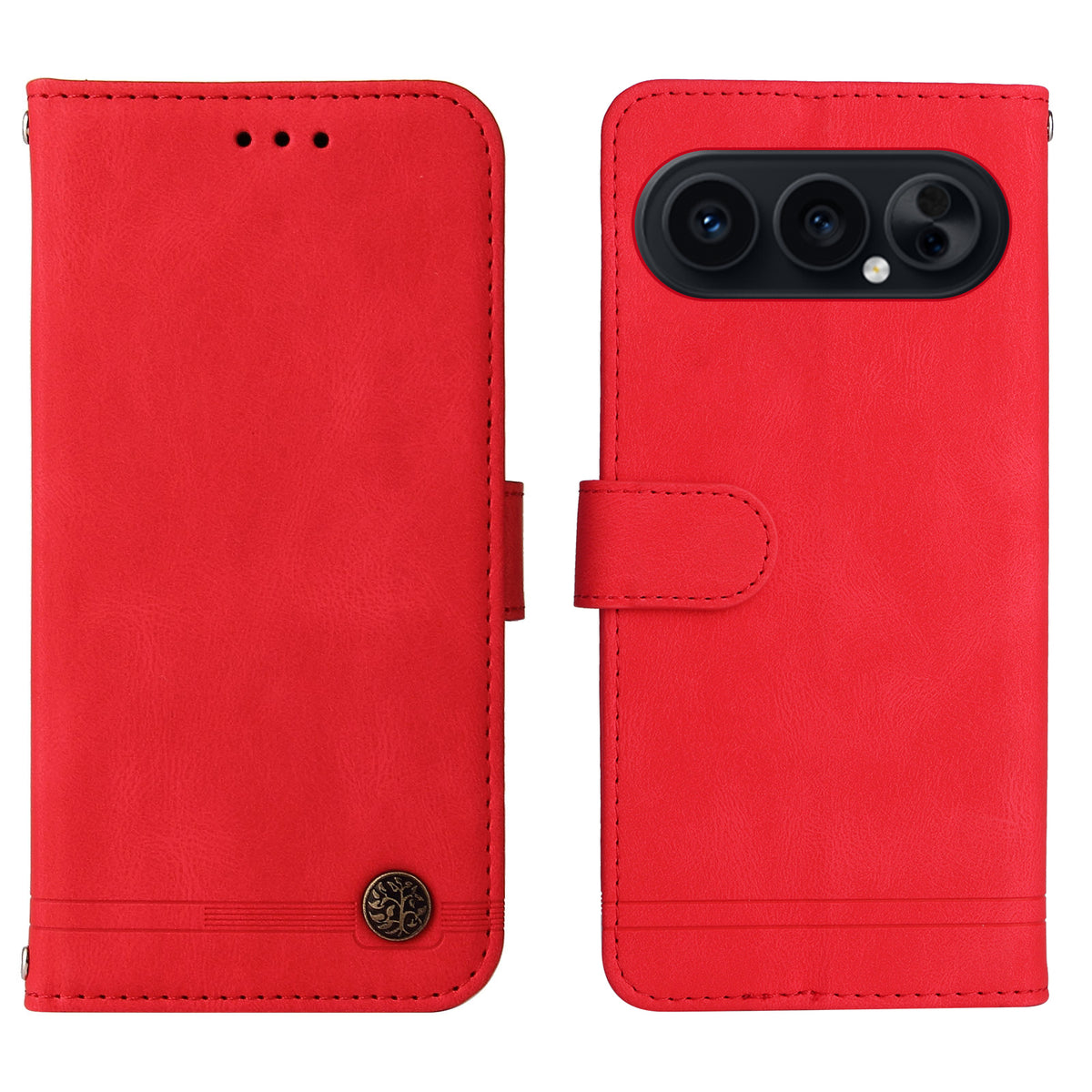 For Honor 500 Pro 5G / Honor 500 5G Leather Wallet Cases Skin Touch Phone Cover Stand with Strap