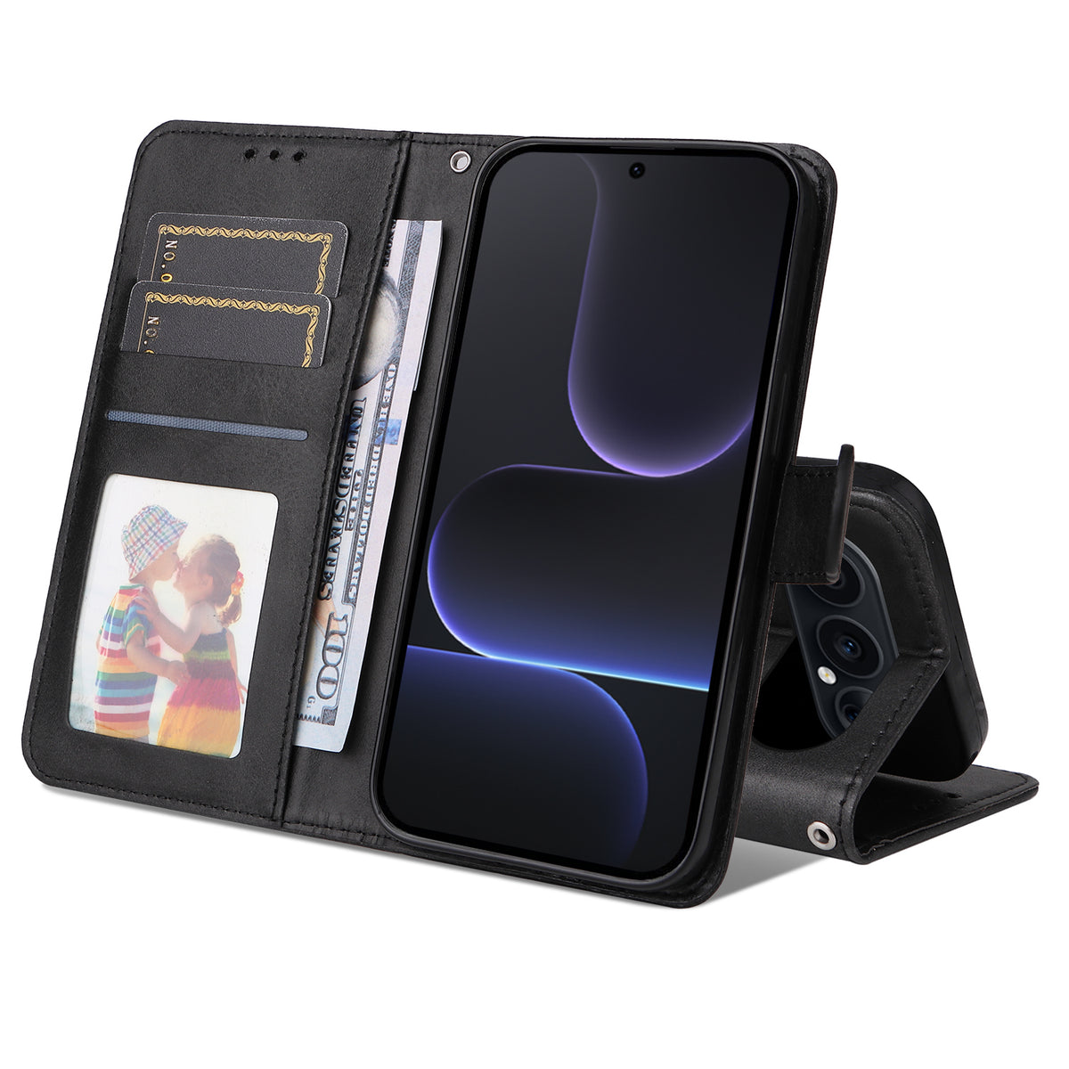 For Honor 500 Pro 5G / Honor 500 5G Case Wallet PU Leather Folio Flip Phone Cover