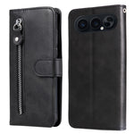 For Honor 500 Pro 5G / Honor 500 5G PU Leather Cases with Zipper Pocket Wallet Phone Cover Stand