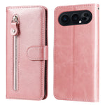 For Honor 500 Pro 5G / Honor 500 5G PU Leather Cases with Zipper Pocket Wallet Phone Cover Stand