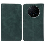 For Honor Magic8 5G Case Strong Magnetic PU Leather Phone Cover Calf Texture
