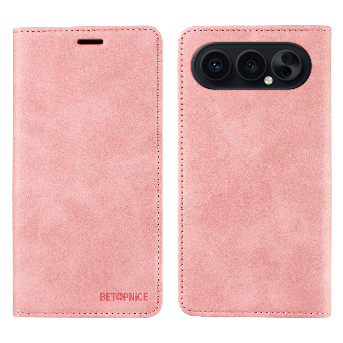 BETOPNICE For Honor 500 Pro 5G / Honor 500 5G Case Magnetic Closure RFID Blocking Wallet Stand Leather Phone Cover