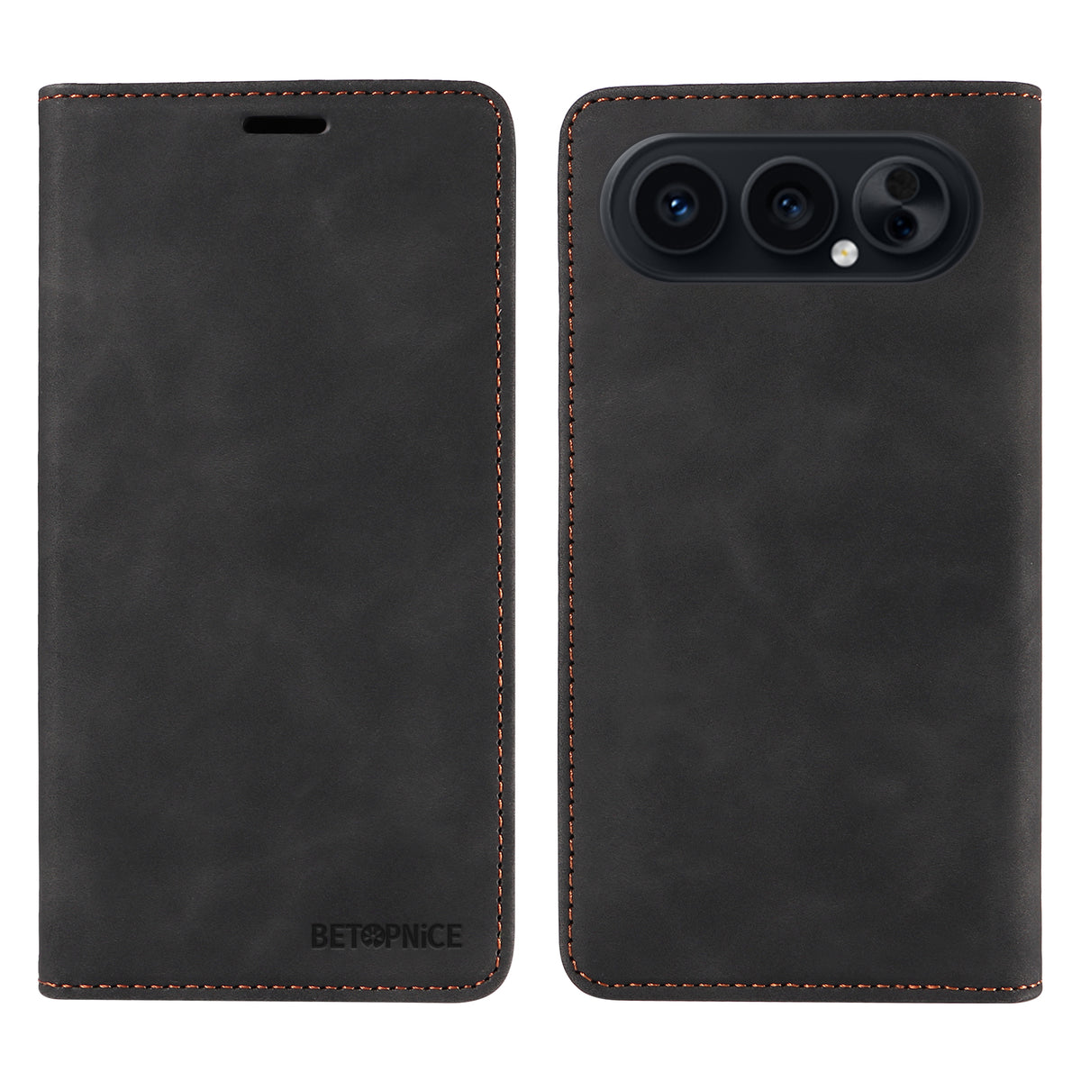 BETOPNICE For Honor 500 Pro 5G / Honor 500 5G Case Magnetic Closure RFID Blocking Wallet Stand Leather Phone Cover