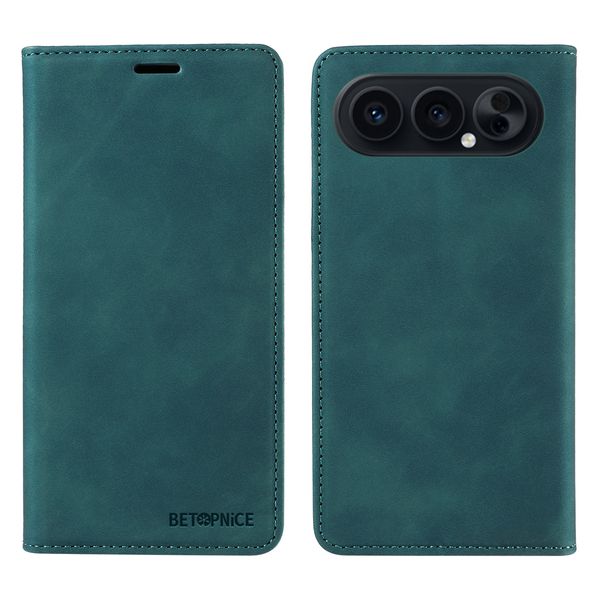 BETOPNICE For Honor 500 Pro 5G / Honor 500 5G Case Magnetic Closure RFID Blocking Wallet Stand Leather Phone Cover