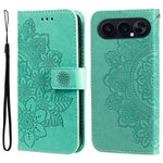 For Honor 500 Pro 5G / Honor 500 5G Cover Blomstret Mønster PU Læder Pung Stativ Telefoncover