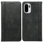 mobilskal för OnePlus 15R 5G / Ace 6T 5G / Ace 6 5G Dold magnetisk stängning Läderfodral med kalvstruktur