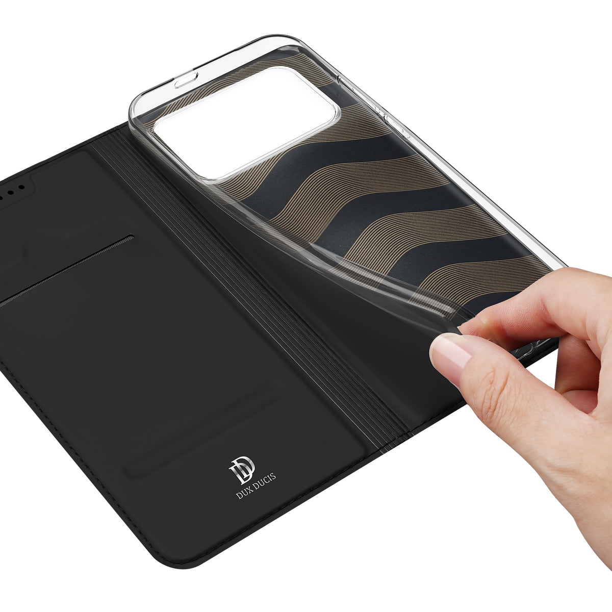 DUX DUCIS For Xiaomi Redmi K90 5G / Xiaomi Poco F8 Pro 5G Case  Skin Pro Series Leather Stand Cover Card Holder