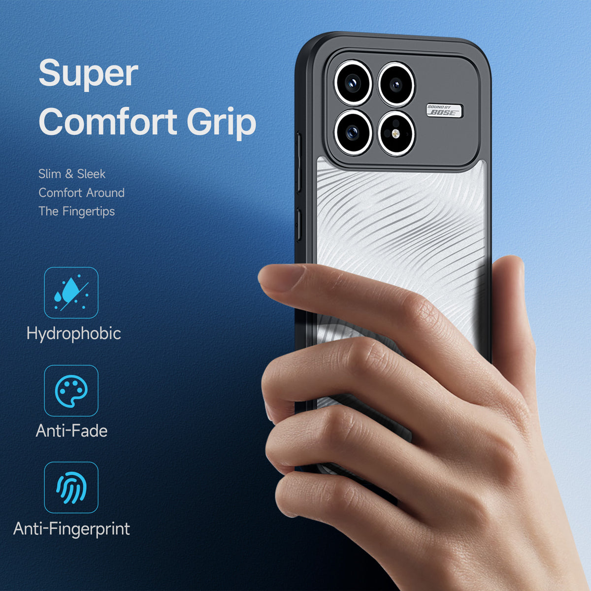 DUX DUCIS For Xiaomi Redmi K90 5G / Xiaomi Poco F8 Pro 5G Case  Aimo Series TPU+PC Matte Drop-proof Phone Cover (REACH Certification)