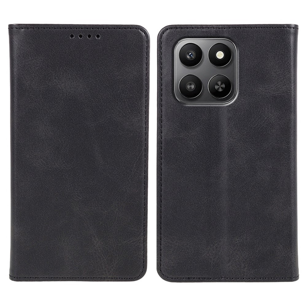 Telefoncover til Honor Play10T 5G / 400 Smart 5G / 400 Smart 4G / X7d 4G / X7d 5G Stærkt magnetisk PU-læder telefoncover i kalvestruktur
