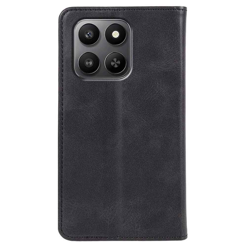 Telefoncover til Honor Play10T 5G / 400 Smart 5G / 400 Smart 4G / X7d 4G / X7d 5G Stærkt magnetisk PU-læder telefoncover i kalvestruktur