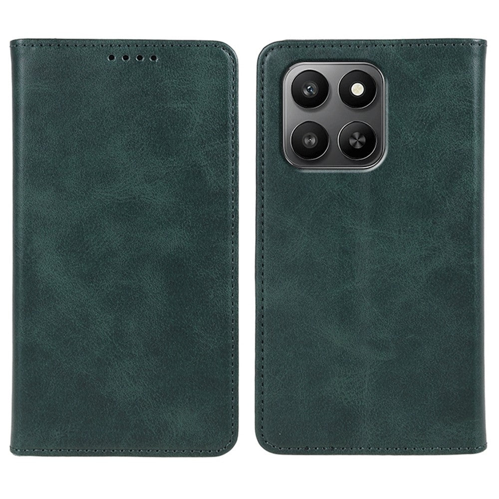Telefoncover Til Honor Play10T 5G / 400 Smart 5G / 400 Smart 4G / X7d 4G / X7d 5G Stærkt Magnetisk PU Læder Telefoncover Kalvetekstur