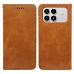 For Xiaomi Redmi K90 5G / Poco F8 Pro 5G Case Strong Magnetic PU Leather Phone Cover Calf Texture