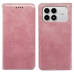For Xiaomi Redmi K90 5G / Poco F8 Pro 5G Case Strong Magnetic PU Leather Phone Cover Calf Texture