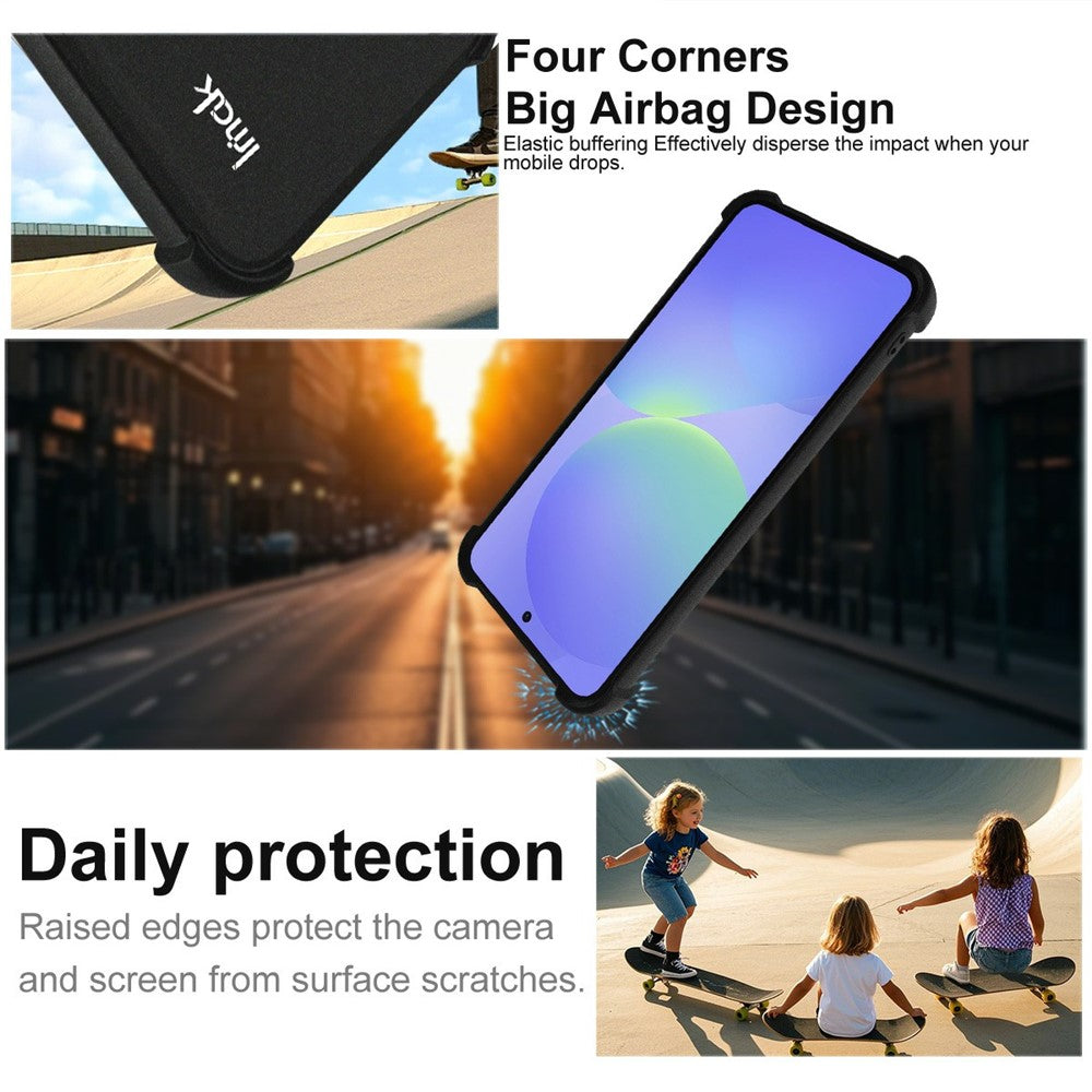IMAK För Samsung Galaxy A57 5G Skal TPU mobilskydd Airbag Stötsäkert Skydd