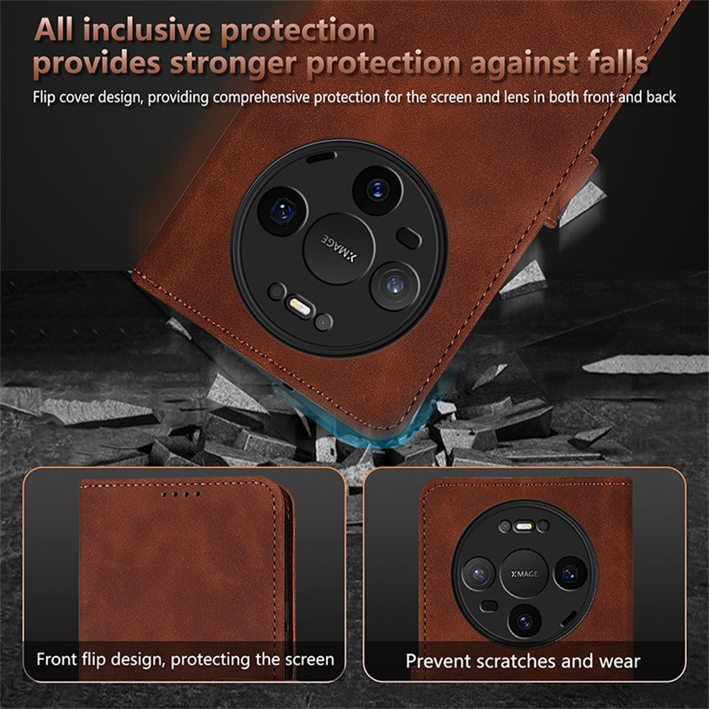 AZNS For Huawei Mate 80 / Mate 80 Pro Case PU Leather Wallet Phone Cover