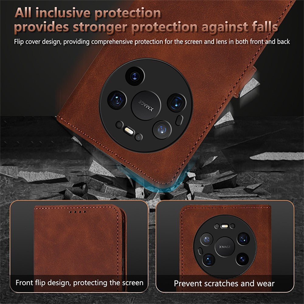 AZNS For Huawei Mate 80 Pro Max Case PU Leather Wallet Phone Cover