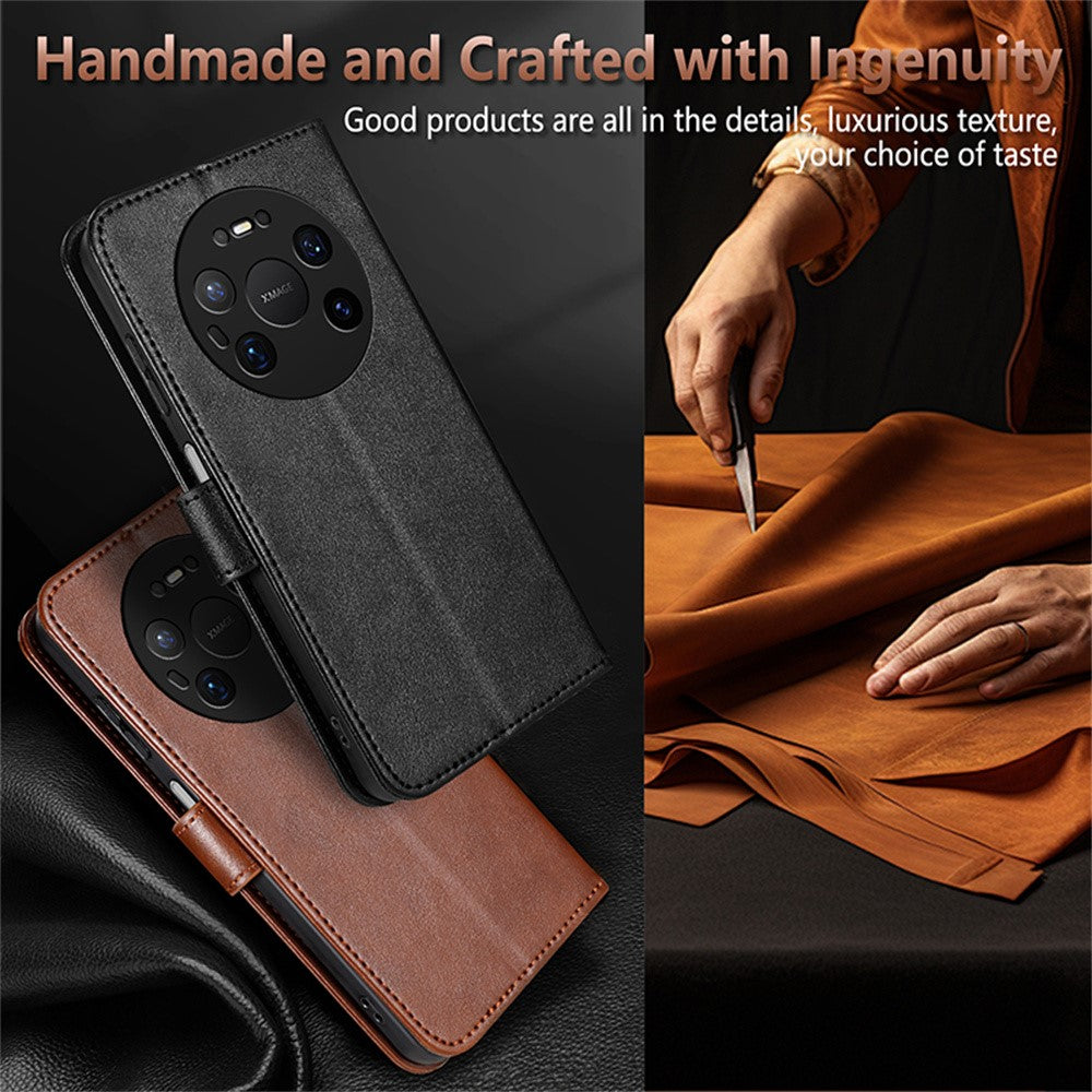 AZNS For Huawei Mate 80 Pro Max Case Anti-Scratch PU Leather Stand Wallet Phone Cover