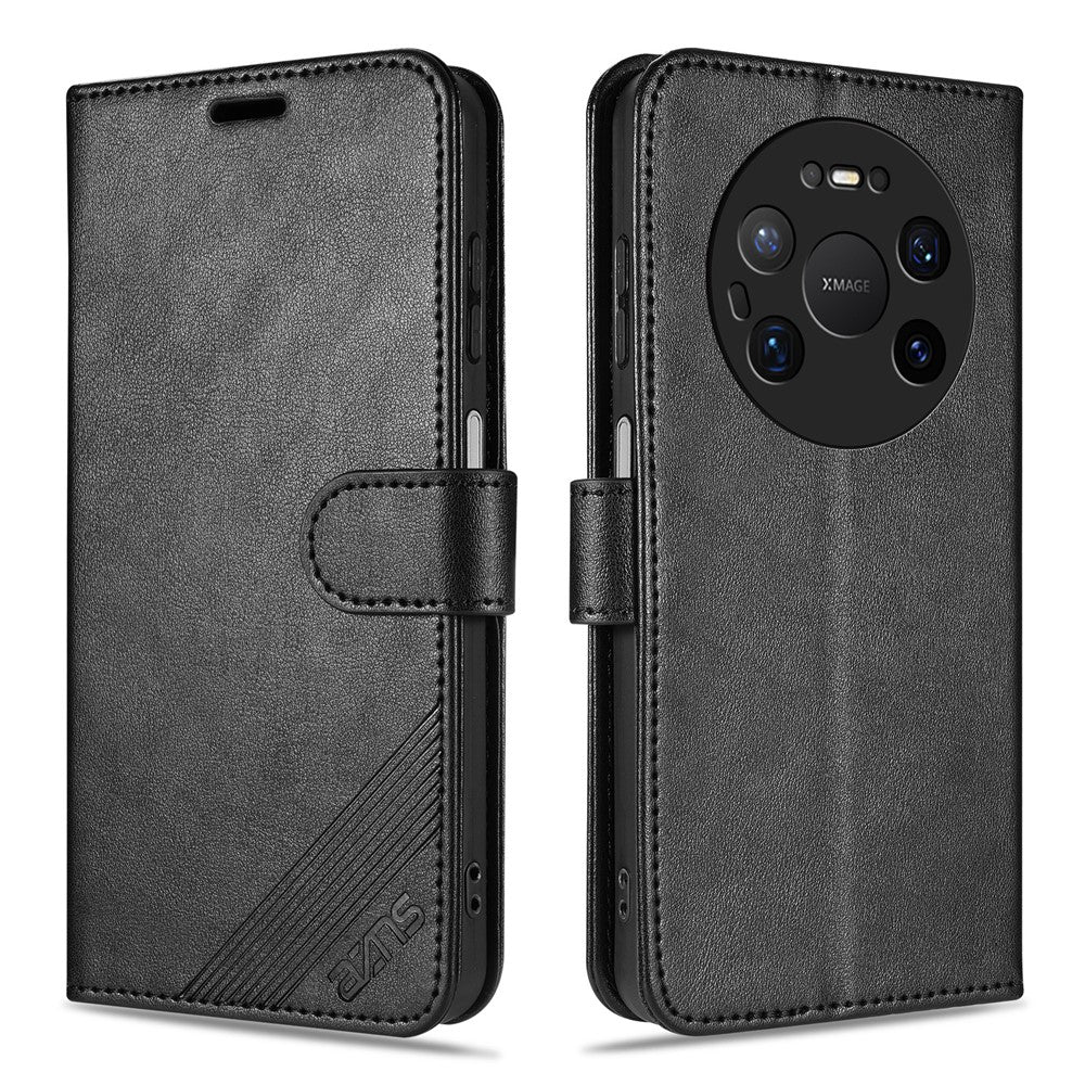 AZNS For Huawei Mate 80 Pro Max Case Anti-Scratch PU Leather Stand Wallet Phone Cover