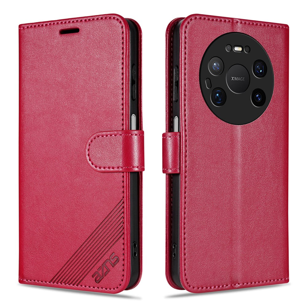 AZNS For Huawei Mate 80 Pro Max Case Anti-Scratch PU Leather Stand Wallet Phone Cover