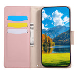 Til Samsung Galaxy A08 5G / A08 4G / A07 4G etui Lynlås Pung Farve Splejsning TPU PU Læder Flip Telefon Cover med Rem
