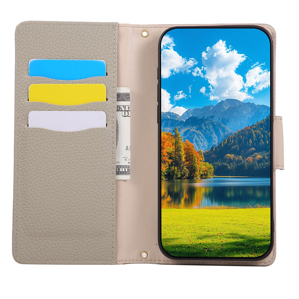 For Samsung Galaxy A57 5G Case Zipper Wallet Color Splicing TPU PU Leather Flip Phone Cover with Strap
