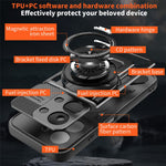 Magnetic Case For Xiaomi Redmi 15C 4G (Global) (171mm)  /  Poco C85 4G (171mm) Rotating Kickstand TPU + PC Phone Cover