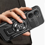 Magnetic Case For Xiaomi Redmi 15C 4G (Global) (171mm)  /  Poco C85 4G (171mm) Rotating Kickstand TPU + PC Phone Cover