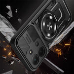 Magnetic Case For Xiaomi Redmi 15C 4G (Global) (171mm)  /  Poco C85 4G (171mm) Rotating Kickstand TPU + PC Phone Cover
