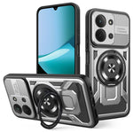 Magnetic Case For Xiaomi Redmi 15C 4G (Global) (171mm)  /  Poco C85 4G (171mm) Rotating Kickstand TPU + PC Phone Cover