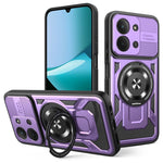 Magnetic Case For Xiaomi Redmi 15C 4G (Global) (171mm)  /  Poco C85 4G (171mm) Rotating Kickstand TPU + PC Phone Cover