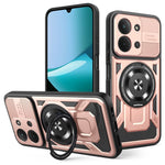 Magnetic Case For Xiaomi Redmi 15C 4G (Global) (171mm)  /  Poco C85 4G (171mm) Rotating Kickstand TPU + PC Phone Cover