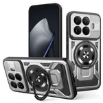 For Xiaomi 15T Pro Magnetic Case Rotating Kickstand TPU + PC Phone Cover