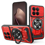 For Xiaomi 15T Magnetic Case Rotating Kickstand TPU + PC Phone Cover