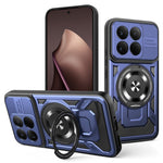 For Xiaomi 15T Magnetic Case Rotating Kickstand TPU + PC Phone Cover