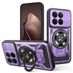 For Xiaomi 15T Magnetic Case Rotating Kickstand TPU + PC Phone Cover