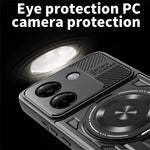 For Xiaomi Poco M7 Pro 5G Magnetic Case Rotating Kickstand TPU + PC Phone Cover