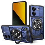 For Xiaomi Poco M7 Pro 5G Magnetic Case Rotating Kickstand TPU + PC Phone Cover