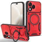 For Honor 400 Lite 5G Magnetic Case Shockproof TPU + PC Phone Back Cover with Kickstand