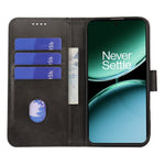 For OnePlus Nord 4 Case Wallet Stand Magnetic Clasp Closure Calf Texture Leather Phone Cover