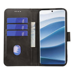 Phone Case For Xiaomi Redmi Note 14 Pro 5G  /  Poco X7 5G Wallet Stand Magnetic Clasp Closure Calf Texture Leather Phone Cover