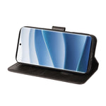 Phone Case For Xiaomi Redmi Note 14 Pro 5G  /  Poco X7 5G Wallet Stand Magnetic Clasp Closure Calf Texture Leather Phone Cover
