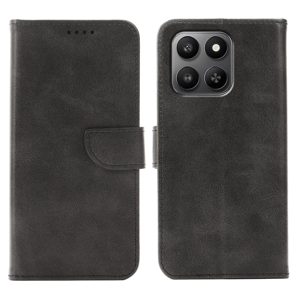 Telefoncover til Honor 400 Smart 5G / 400 Smart 4G / X7d 4G / X7d 5G Pung Stand Magnetisk Lukning Kalvetekstur Læder Telefoncover