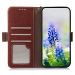 Til Samsung Galaxy A37 5G Etui RFID Blokerende Ægte Koskind Læder Pung Telefon Cover