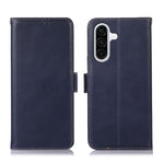 Til Samsung Galaxy A37 5G Etui RFID Blokerende Ægte Koskind Læder Pung Telefon Cover