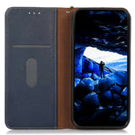 KHAZNEH For Samsung Galaxy A37 5G Case Wallet Genuine Cow Leather Phone Cover Nappa Texture