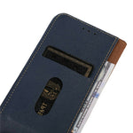 KHAZNEH For Samsung Galaxy A37 5G Case Wallet Genuine Cow Leather Phone Cover Nappa Texture