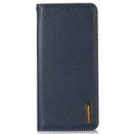 KHAZNEH For Samsung Galaxy A37 5G Case Wallet Genuine Cow Leather Phone Cover Nappa Texture