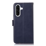 For Samsung Galaxy A57 5G Case RFID Blocking Genuine Cow Leather Wallet Phone Cover