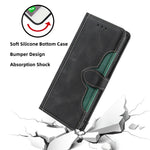 For Honor Magic8 5G Case Leather Wallet Phone Cover with Straw Hat Magnetic Clasp